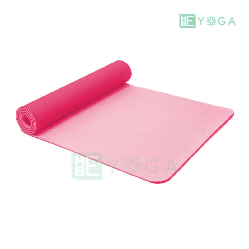 Thảm Yoga TPE Eco Friendly màu hồng 1