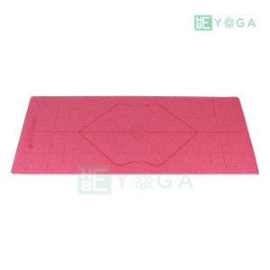 Thảm Yoga Định Tuyến PU Cao Cấp (Màu Đỏ) 1
