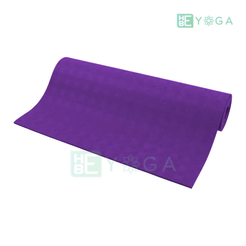 Thảm Yoga TPE Relax Cao su non 6mm 2 lớp màu tím 1