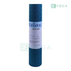 Thảm Yoga TPE Relax Cao su non 6mm 2 lớp màu xanh dương 2