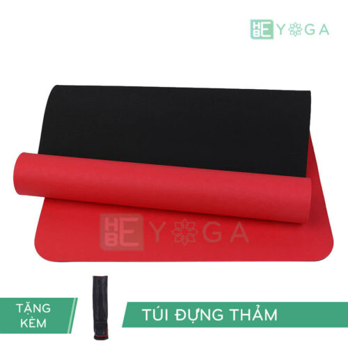 Thảm Yoga TPE Eco Relax màu đỏ