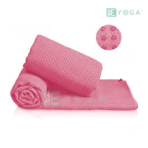 Khăn trải thảm Yoga màu hồng