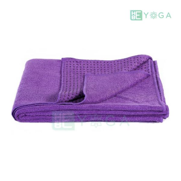 Khăn trải thảm Yoga màu tím 2